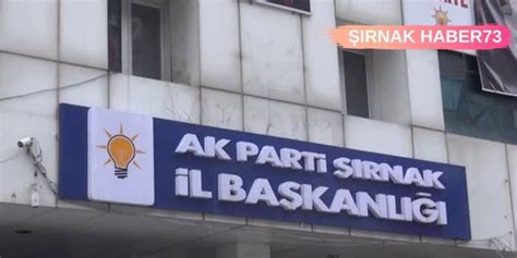 Şırnak Belediyesi nin Ak Parti den İkinci Belediye Başkan Aday Adayı