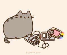 Idee Su Pusheen Sfondi Pusheen Gatto Pusheen Kawaii