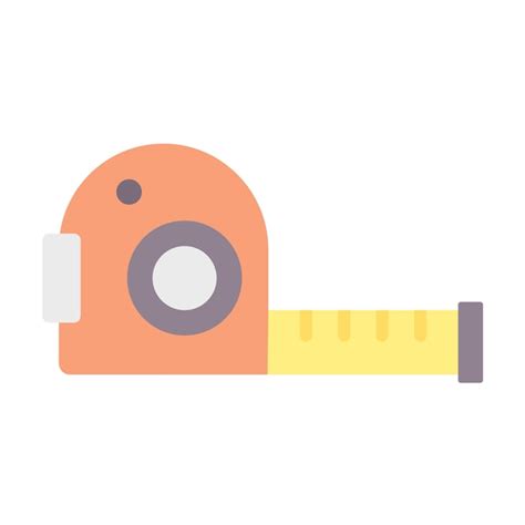 Premium Vector Measuring Tape Icon Style