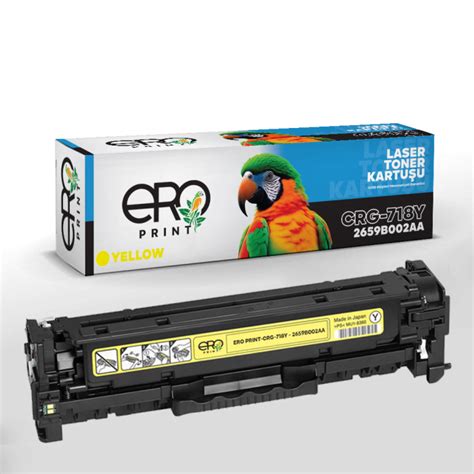 Canon i SENSYS MF728Cdw Sarı Muadil Toner