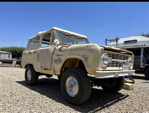 Ford Bronco Yellow U Roadster For Sale