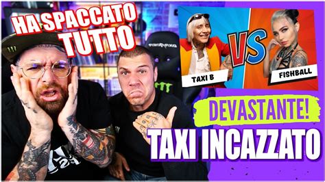 Taxi B Risponde Al Dissing Di Fishball Con Chiara Ferragni Reaction