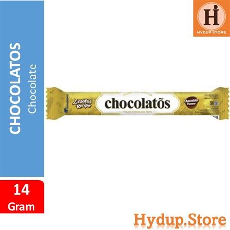 Wafer Roll Rasa Cokelat Chocolatos Satuan Kemasan 14 Gram Lazada