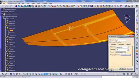 PLY BY PLY METHOD OF COMPOSITES CPD CPM WITH CATIA V5 YouTube