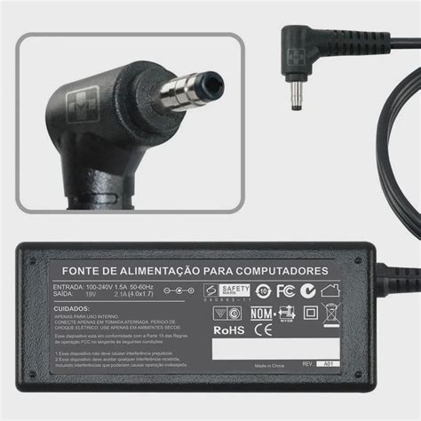 Fonte Carregador Para Vaio Fe Vjfe F X V A W Submarino