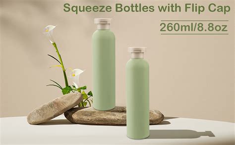 Amazon Cosywell Squeeze Bottles With Flip Cap 8 8OZ Plastic