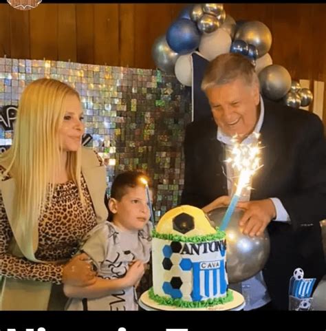 Luis Ventura Y Fabiana Liuzzi Celebraron Los A Os De Anto Ito El