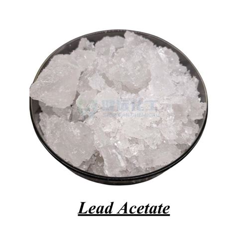 Industrial Chemicals Crystal Trihydrate Lead Acetate