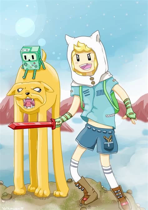 Jake Finn And BMO By Yatemugirl On DeviantArt