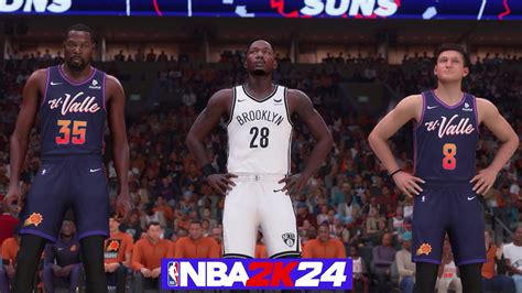 NBA PHOENIX SUNS Vs BROOKLYN NETS NBA 2K24 GAMEPLAY PS5 4K UHD