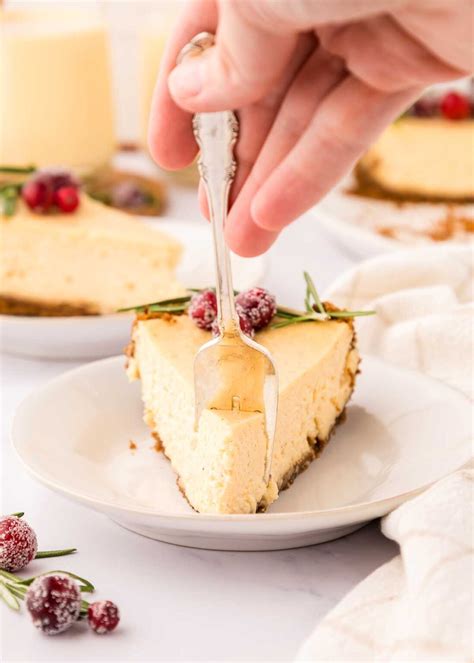 Eggnog Cheesecake Recipe Xoxobella