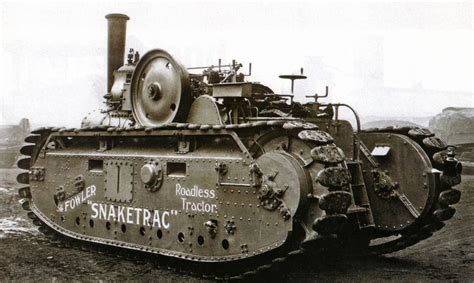 Incredible Steam Powered Tracked Vehicle