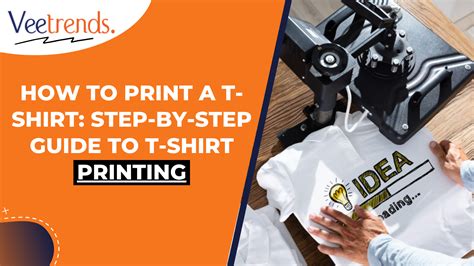 How To Print A T Shirt Step By Step Guide To T Shirt Printing