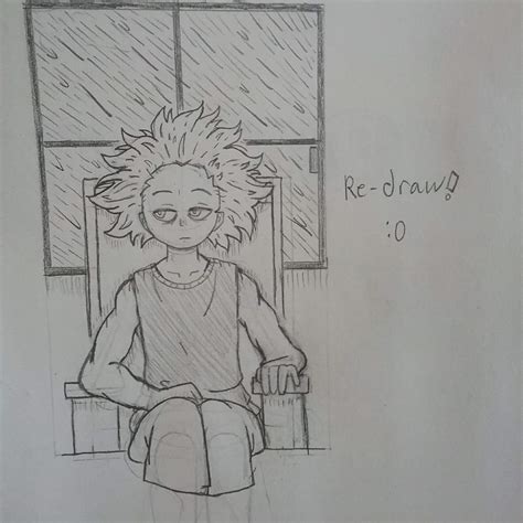 Redrawing A Shinso Drawing From ☄a Year Ago☄ My Hero Academia Amino