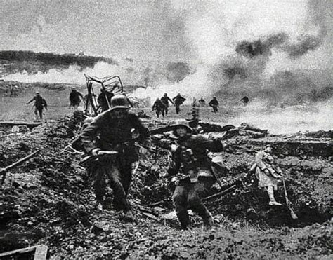 Verdun German Stormtroopers Launch An Assault On Verdun