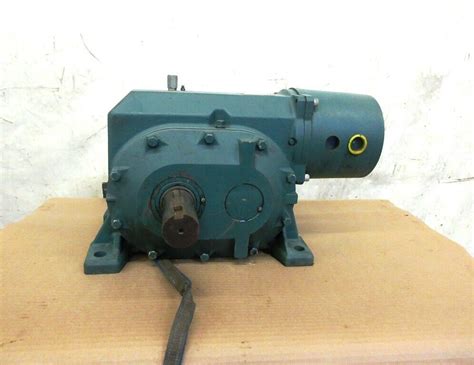 RELIANCE ELECTRIC WORM GEAR SPEED REDUCER 213CG40A 101 1 RATIO 5 2 5