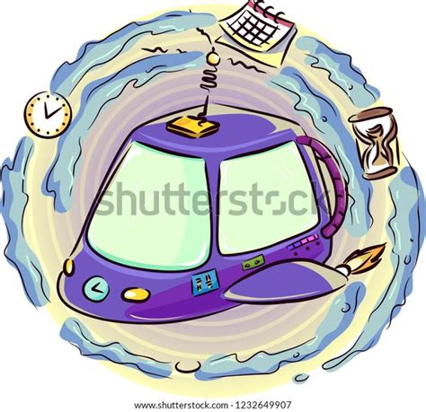 Time Machine Clip Art Royalty-Free Images, Stock Photos & Pictures | Shutterstock