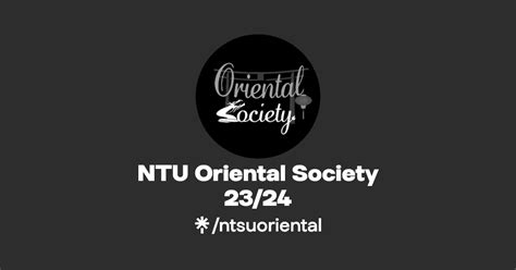 NTU Oriental Society 23 24 Instagram TikTok Linktree