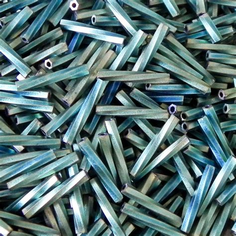 Miyuki 2x12mm Twisted Bugle Beads 11 Grams Matte Metallic