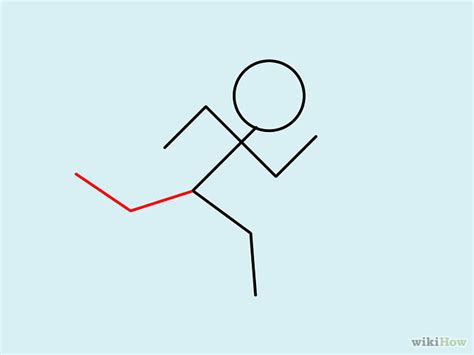 How To Draw A Stickman Running