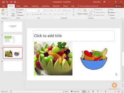 Adding Pictures and Clip Art in PowerPoint 2016 - YouTube