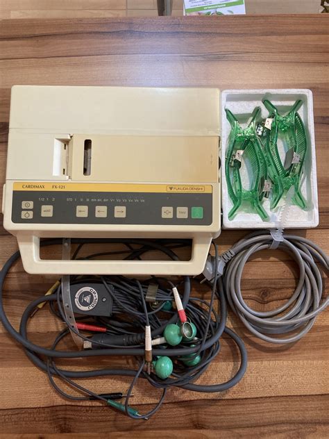 Secondhand Fukuda Cardimax Fx Channel Ecg Device Medbidding