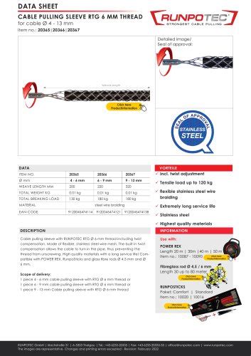 All Runpotec Gmbh Catalogs And Technical Brochures