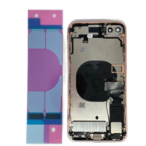 Châssis Complet Iphone 8 Plus Rose Châssis Prémonté Compatible