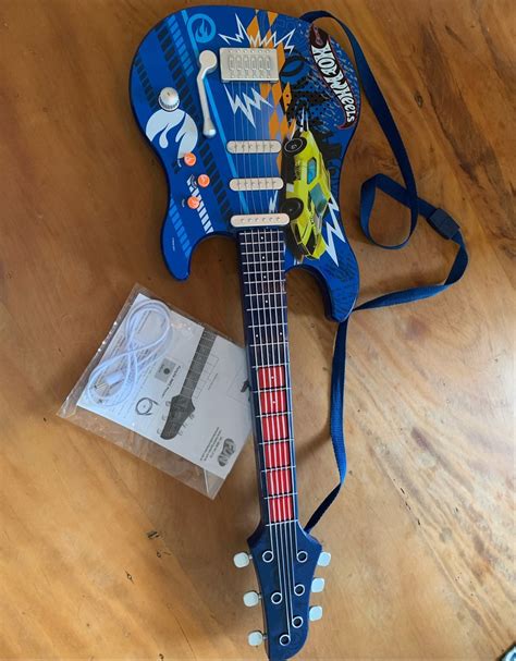 Guitarra De Brinquedo Hot Wheels Brinquedo Hot Wheels Usado Enjoei