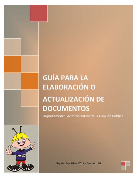 1 GUIA Elaboracion DE Documentos GUÕA PARA LA ELABORACIN O