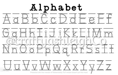 Alphabet Stencil for Projects and Learning SVG, JPEG, PNG - Etsy