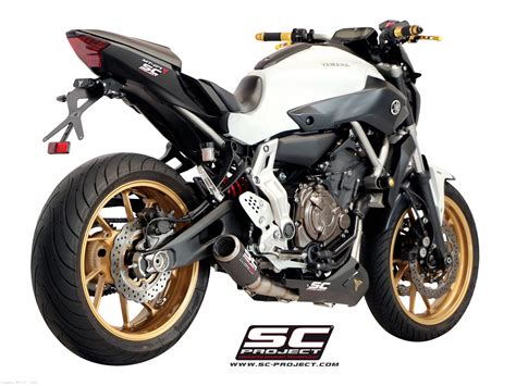 CR T Exhaust By SC Project Yamaha MT 07 2016 Y14 C38