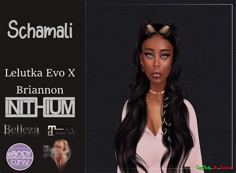 Second Life Marketplace Lelutka Evo X Briannon Head 31 Schamila