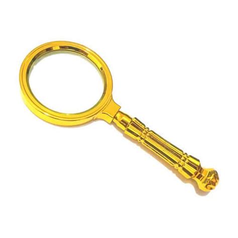 Golden Magnifying Glass 60mm Smart Handheld Magnifier Mrh Corporation