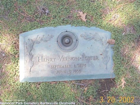 Henry Vernon “HV” Foster (1875-1939) - Find a Grave Memorial