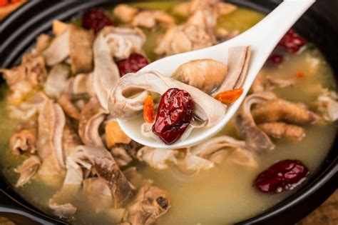 Premium Photo Chinese Food Pork Belly In Chicken Soup