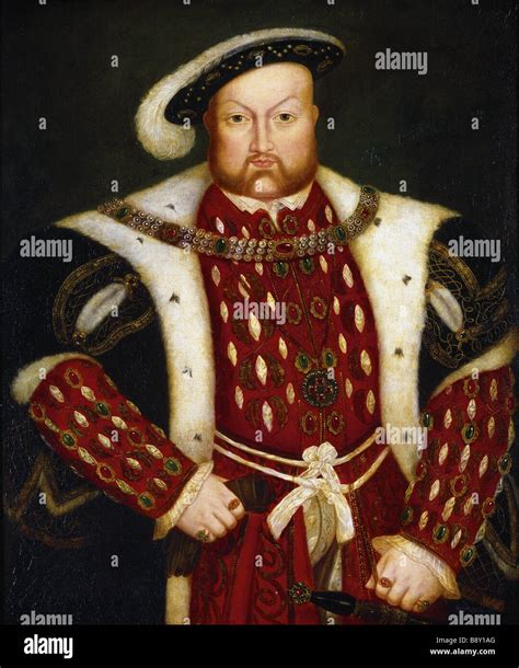 Portrait Of Henry Viii From The Collection Of Lord Howard Of Effingham