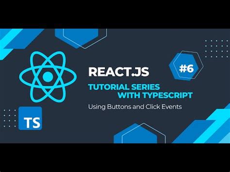 React Js With Typescript Tutorial Series 6 Using Buttons And Click