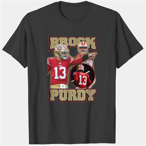 Brock Purdy Shirt, Vintage Brock Purdy Style T-Shirt Designed & Sold By ...