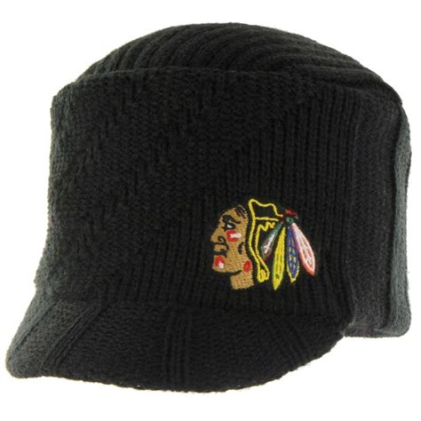 Women's Chicago Blackhawks '47 Brand Black Carrien Knit Hat - Shop.NHL.com