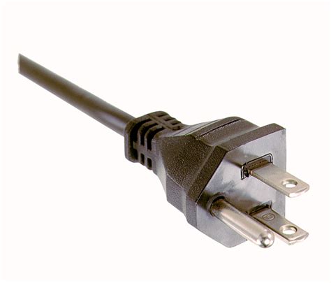 North American Plug Pole A Non Rewireable Clarke Cable Part