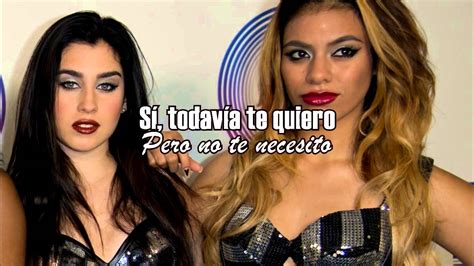 Going Nowhere Fifth Harmony Traducida Al Español Youtube