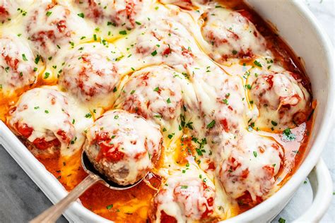 Cheesy Meatballs Casserole Recipe Low Carb Meatballs Casserole Recipe