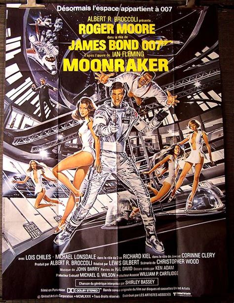 James Bond Roger Moore Poster Moonraker Original Catawiki