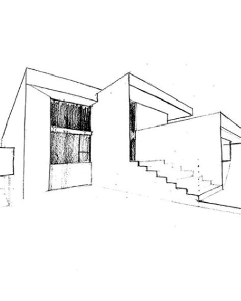 Boceto Casa Bueno Bocetos Arquitectura Bocetos Arquitectos