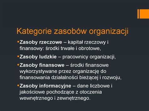 Zarządzanie zasobami materialnymi w organizacji презентация онлайн