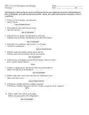 Hw Law Of Syllogsim And Law Of Detatchment Pdf Hw Law Of