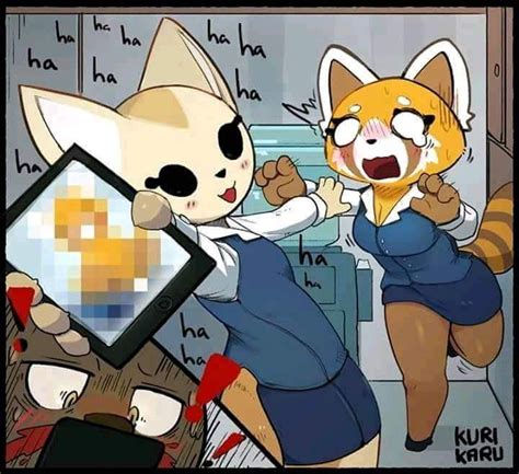 Pin En Aggretsuko 〜 ∇ 〜