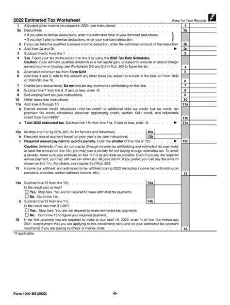 Federal Estimated Tax Payments 2024 Form Bibi Marita