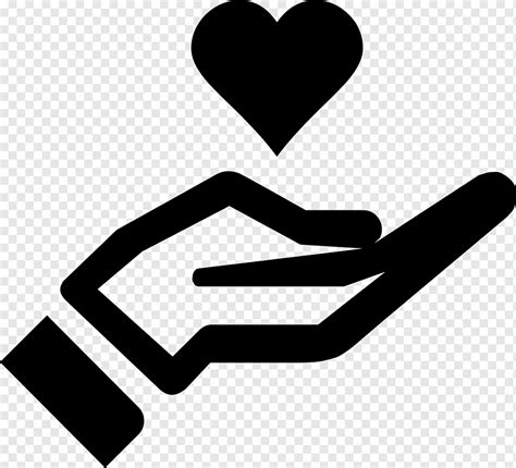 Computer Icons Donation Others Love Text Hand Png Pngwing